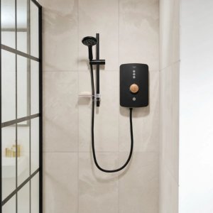 Triton Amala Electric Shower 8.5kW - Brushed Copper (REAMA89) - main image 2