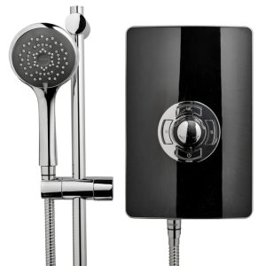 Triton Aspirante Electric Shower 8.5kW - Black Gloss (ASP08GSBLK) - main image 2