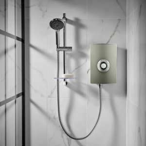 Triton Aspirante Electric Shower 8.5kW - Gun Metal (ASP08GUNMTL) - main image 2