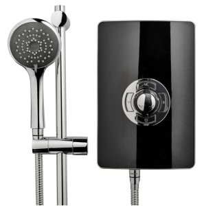 Triton Aspirante Electric Shower 9.5kW - Black Gloss (ASP09GSBLK) - main image 2