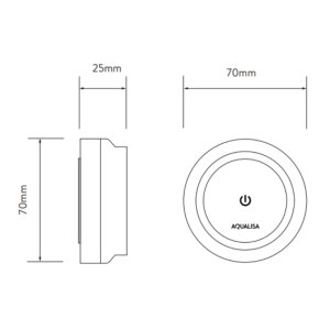 Aqualisa Unity Q Smart Shower Remote Control (UTQ.B3.DS.23) - main image 3