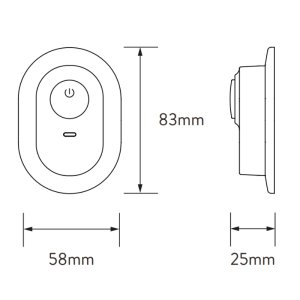 Aqualisa Visage Q Smart Shower Remote Control (VSQ.B3.DS.23) - main image 3