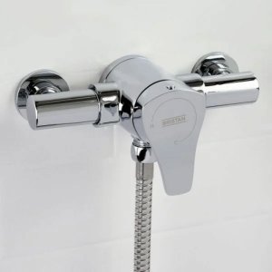 Bristan Capri 3 Exposed Mini Valve Mixer Shower - Chrome (CAP3 SHXAR C) - main image 3