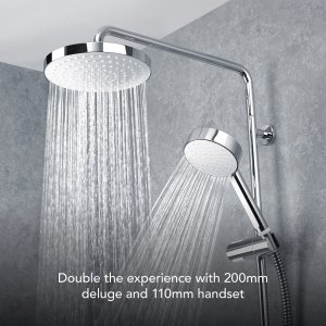 Mira Minimal Dual ERD Thermostatic Mixer Shower - Chrome (1.1943.004) - main image 3