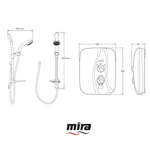 Mira Elite ST - White/chrome - 9.8kW (1563.230) - main image 3