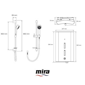 Mira Escape - Satin/chrome - 9.8kW (1563.012) - main image 3