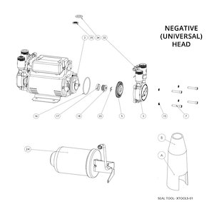 Salamander pump mechanical service kit 03 (SKMECHA03) - main image 3