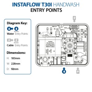 Triton Instaflow T30i  Instantaneous Handwash (SPT303I) - main image 3