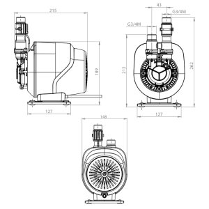 Stuart Turner STORMBOOST  Mains Booster Water Pump (47708) - main image 4