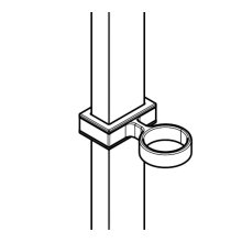 Bristan Qubo Hose Retaining Ring - Chrome (11T10041)