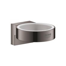 Grohe Selection Glass/Soap Dish Holder - Hard Graphite (41027A00)