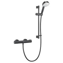 Mira Relate Thermostatic EV Bar Mixer Shower - Matt Black (1.1836.466)