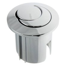 Roca D2D Short Shroud Push Button with Threaded Rods - Chrome (AH0001800R)