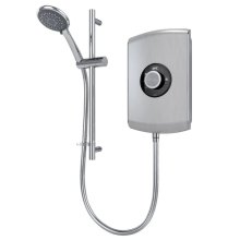 Triton Amore Electric Shower 8.5kW - Brushed Steel (ASPAMO8BRSTL)