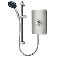 Triton Aspirante Electric Shower 9.5kW - Brushed Steel (ASP09BRSTL)