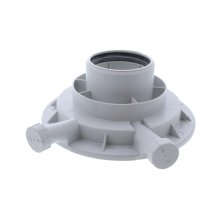 Vaillant Flue Adaptor - White 60/100mm (180932)