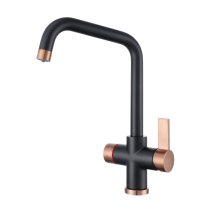 Westco Clever Alpina Instant 4-in-1 Digital Boiling Water Tap - Black/Copper (922223UK)