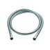 Aqualisa Easyclean 1.25m Ribbed Shower Hose - Chrome (ERH12501) - thumbnail image 1