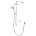 Aqualisa Unity Q Smart Shower Concealed with Adj and Wall Fixed Head - Gravity Pumped (UTQ.A2.BV.DVFW.23) - thumbnail image 1