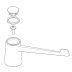 Bristan 6" Lever Handle Assembly - Chrome (BLH250) - thumbnail image 1