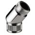 Bristan Angled Hose Connector - Chrome (CON1 C) - thumbnail image 1