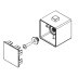 Bristan Flow Handle Assembly - Chrome (B38020-003-FLOW-C) - thumbnail image 1