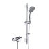 Bristan Sonique 3 Exposed Mini Valve Mixer Shower - Chrome (SOQ3 SHXAR C) - thumbnail image 1