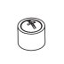 Bristan Spline Adaptor And Screw (000015) - thumbnail image 1