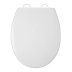 Croydex Lomond Stick 'N' Lock Family Toilet Seat - White (WL112222H) - thumbnail image 1