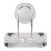 Croydex Stick 'N' Lock Soap Dish and Holder - Chrome (QM291941) - thumbnail image 1