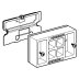 Geberit Alpha08 protection box and plate (243.348.00.1) - thumbnail image 1