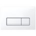 Geberit Delta50 Dual Flush Plate - White (115.105.11.5) - thumbnail image 1