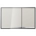 Geberit Omega60 Dual Flush Plate - Sand Grey / Chrome (115.081.JL.1) - thumbnail image 1