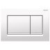 Geberit Sigma30 Dual Flush Plate - White (115.883.11.1) - thumbnail image 1