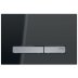 Geberit Sigma50 Dual Flush Plate - Chrome / Lava (115.788.JK.2) - thumbnail image 1