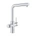 Grohe Blue Pure Minta Filtered Water Tap - L-Spout - Chrome (30600000) - thumbnail image 1