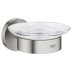 Grohe Start Soap Dish With Holder - Supersteel (41193DC0) - thumbnail image 1