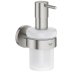 Grohe Start Soap Dispenser With Holder - Supersteel (41195DC0) - thumbnail image 1