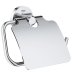 Grohe Start Toilet Paper Holder With Cover - Chrome (41179000) - thumbnail image 1