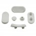 Ideal Standard seat and cover buffer set - white (K794001) - thumbnail image 1