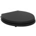 Ideal Standard Waverley seat & cover - Black (U0248GB) - thumbnail image 1