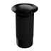 Top-Fix Basin Click Clack Waste - Unslotted - Matt Black (TFIXBU2) - thumbnail image 1