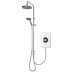 Triton Amore DuElec Dual Electric Shower 9.5kW - White Gloss (GEAMDU91) - thumbnail image 1