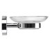 Croydex Flexi-Fix Epsom Soap Dish and Holder - Chrome (QM481941) - thumbnail image 2