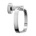 Croydex Flexi-Fix Metra Towel Ring - Chrome (QM541541) - thumbnail image 2