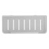 Croydex Shower Shelf With Wiper Blade - White/Chrome (QM950022) - thumbnail image 2