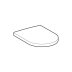 Geberit iCon Toilet Seat - White (500.670.01.1) - thumbnail image 2