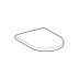 Geberit iCon Toilet Seat - White (574130000) - thumbnail image 2