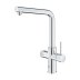 Grohe Blue Pure Minta Filtered Water Tap - L-Spout - Chrome (30600000) - thumbnail image 2