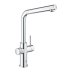 Grohe Red Duo Kitchen Tap and Medium Size Boiler - L-Spout - Chrome (30341001) - thumbnail image 2